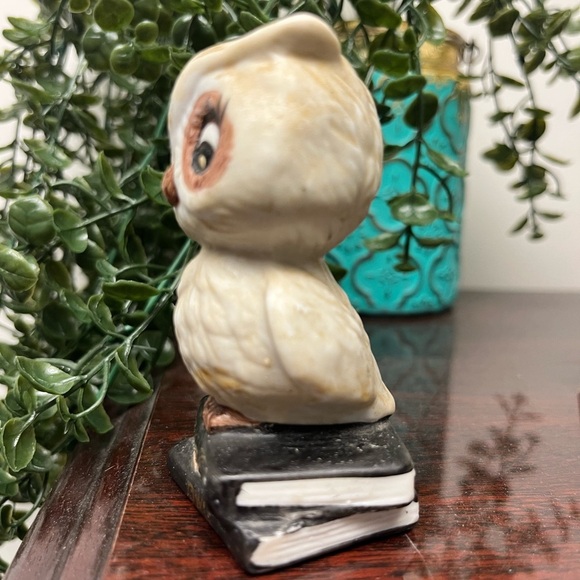 Vintage 1970’s Owl Figurine Weather Owl - Picture 2 of 5